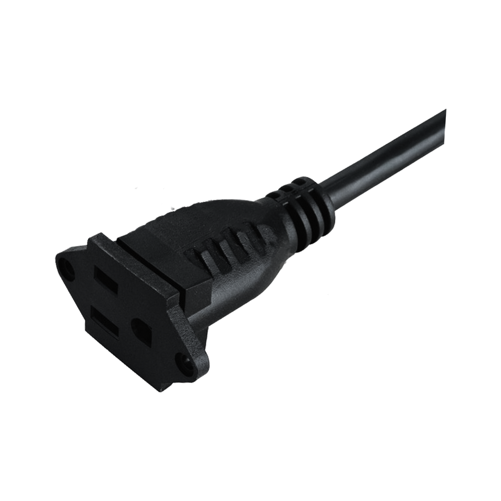 FT-3B2 är en amerikansk standard tre-kärnig plug-to-socket med fast anslutning UL-certifierad strömkabel